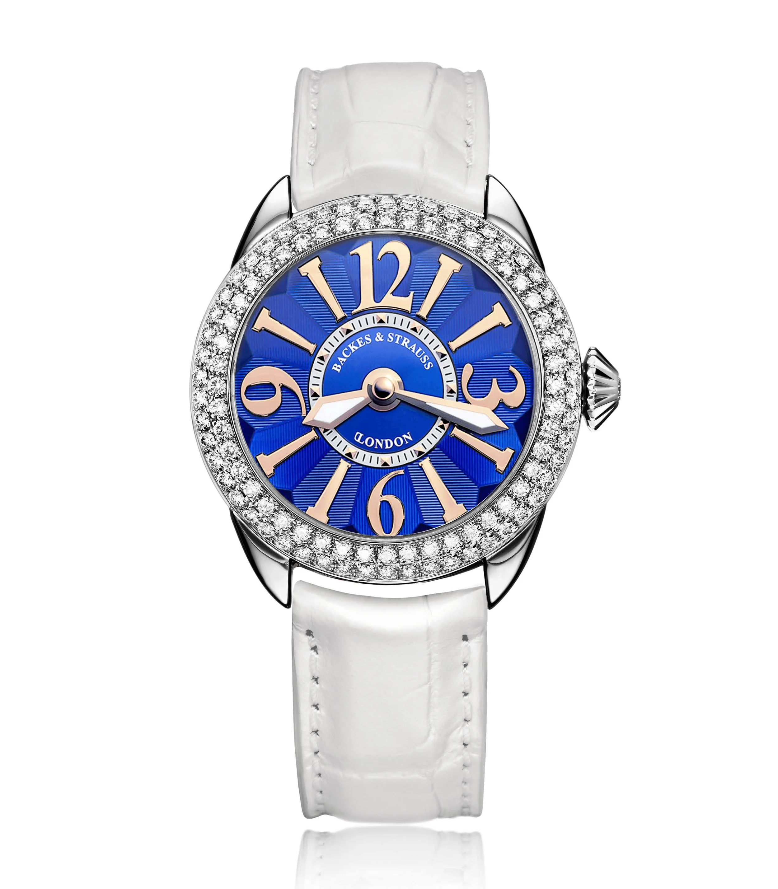 Piccadilly 33 Steel 33 mm Round Stainless Steel Luxury Diamond